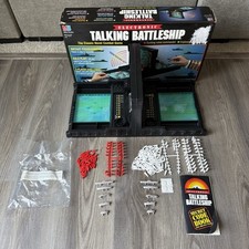 Electronic Talking Battleship Game NEAR COMPLETE Milton Bradley 1989 MINT
