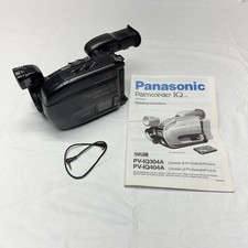 Panasonic Palmcorder IQ PV-IQ404 Camcorder Video Camera, Manual For Parts