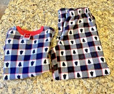 Kids - Jammies for your Families Christmas Pajama Set Size Medium 8 - plaid