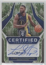 2024-25 Totally Certified Mirror Camo Platinum 12/25 Lance Stephenson Auto 1h6y