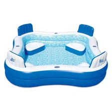 Premier 88 In. X 88 In. Square, 26 In. D Inflatable Pool with Cover