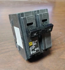 SQUARE D HOM270 CIRCUIT BREAKER 70 AMP 120/240VAC 2-POLE NEW IN BOX