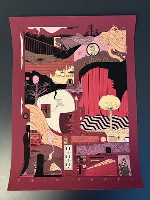 Twin Peaks Poster 2026 - Ori Toor, Numbered To 100