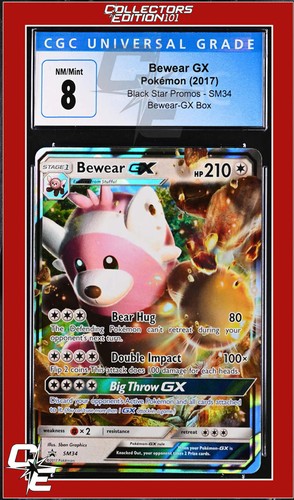 Bewear-GX graded CGC 8 for sale on eBay