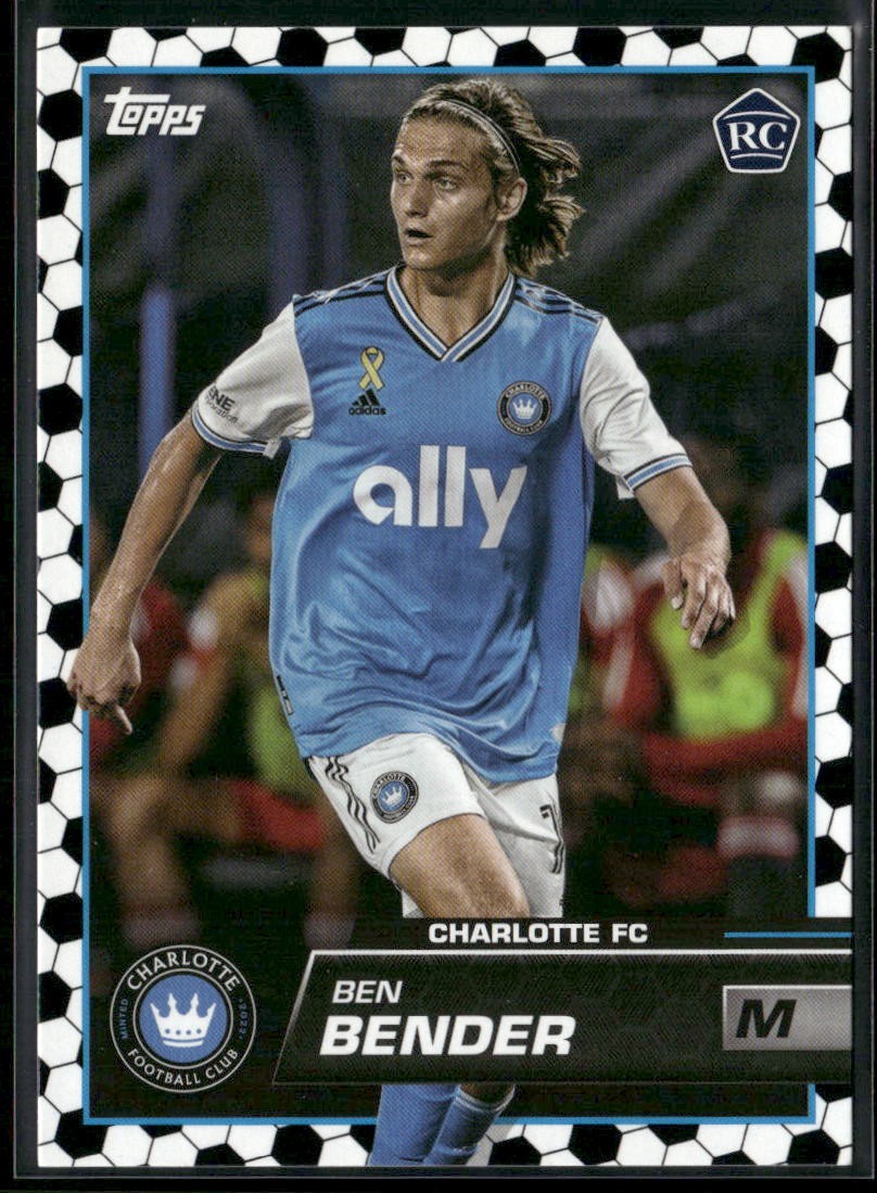 Ben Bender 2023 Topps MLS Soccer Tile #46 RC