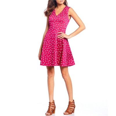 Draper James Love Floral Print Circle Dress sz 6 NWT
