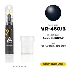 Touch Up Paint For Fiat Siena VR-460/B Azul Trinidad Set Colour Match Touch Up
