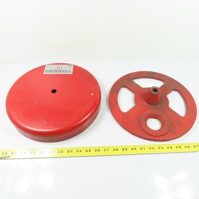 Grinnell 1980 Fire Protection Mechanical Water Motor Gong Bell W/ Internal Wheel
