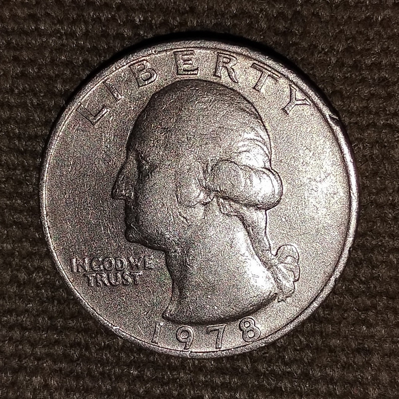 1978 No Mint Mark Odd Blown Rim Plus The Eagle Is Upside Down Many Other Errors
