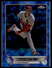 2022 Topps Chrome Update Sapphire Edition #US209 Steven Matz St. Louis Cardinals