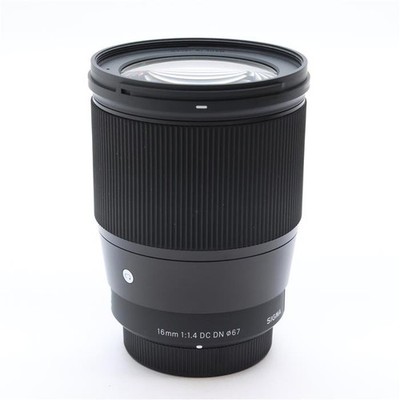 Sigma 16mm F/1.4 DC DN Contemporary (for MFT mount) -Near Mint- #279