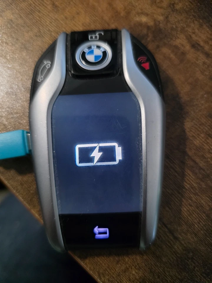 Original OEM BMW 16-19 740i 750i Pantalla LCD Pantalla Inteligente Llave Prox Control Remoto 5 Pero Foto 3 de 3