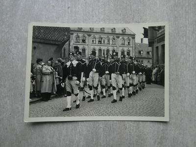 AK Schneeberg Neustädtel Erzgebirge BERGUMZUG BERGMANN BERGBAU Schlema Aue 1953