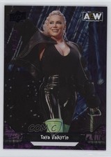 2023 Upper Deck AEW All Elite Wrestling Purple Pyro /149 Taya Valkyrie #6 0op0