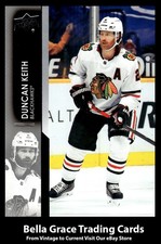 2021-22 Upper Deck Duncan Keith #40 Chicago Blackhawks NHL Hockey