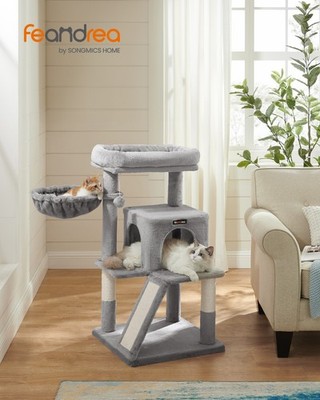 Kratzbaum Katzenbaum Kletterbaum Stabil Katzenkratzbau Sisal Liegemulde PCT51W
