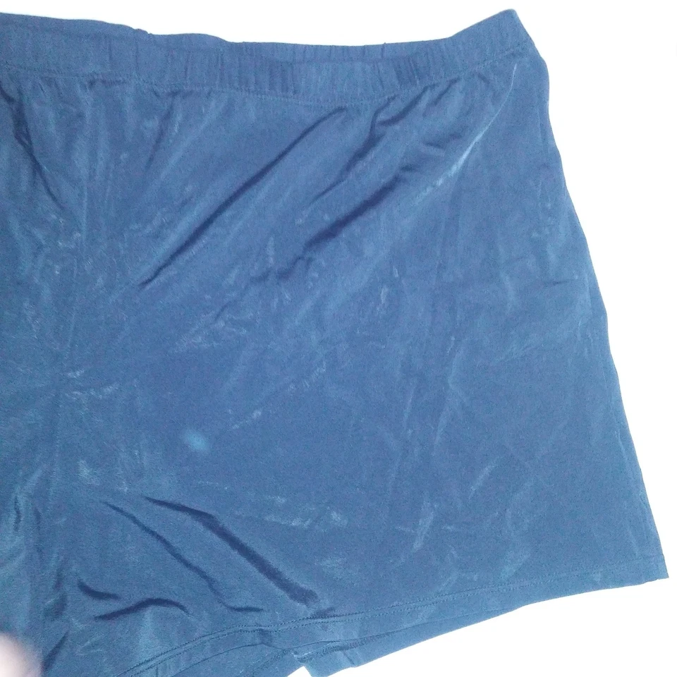 Pantalones Cortos Jaclyn Smith Parte Inferior de Natación 24W Negro Sólido Foto 3 de 4