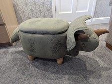 Dinosaur Storage,  Seat. In Green