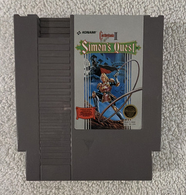 Konami Castlevania II: Simon's Quest Nintendo NES, NTSC-U/C