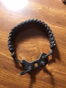 Archery Braided Paracord Wrist Sling Black
