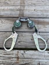 msa 63011-00F V Etc PFL Personal Fall Protection Double Hook Yo Yo Safety Used 