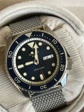 Seiko 5 Sports Blue Men's Watch - SSK003K1 SPR7 Limited Edition Size 44mm