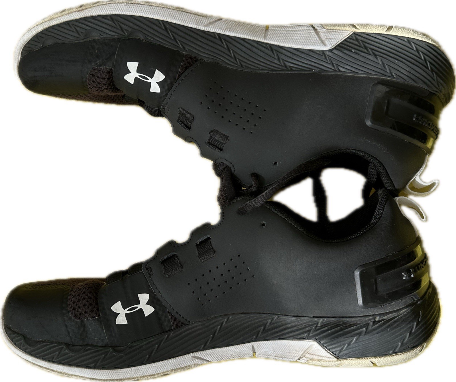 Under Armor Shoes Men 9 Charged Commit TR Black - image 2