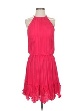 Halston Heritage Women Pink Cocktail Dress 4