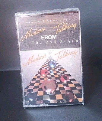 SEALED Modern talking  From Lets Talk About Love  cassette Very Rare  