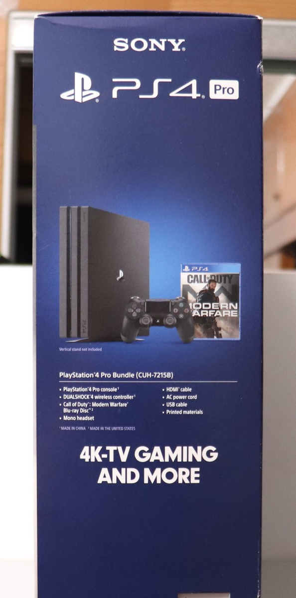 Buy Sony PlayStation 4 Pro 1TB Call of Duty: Modern Warfare