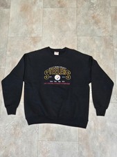 Vintage Pittsburgh Steelers 90s Sweatshirt Large / Black Nutmeg Mills USA