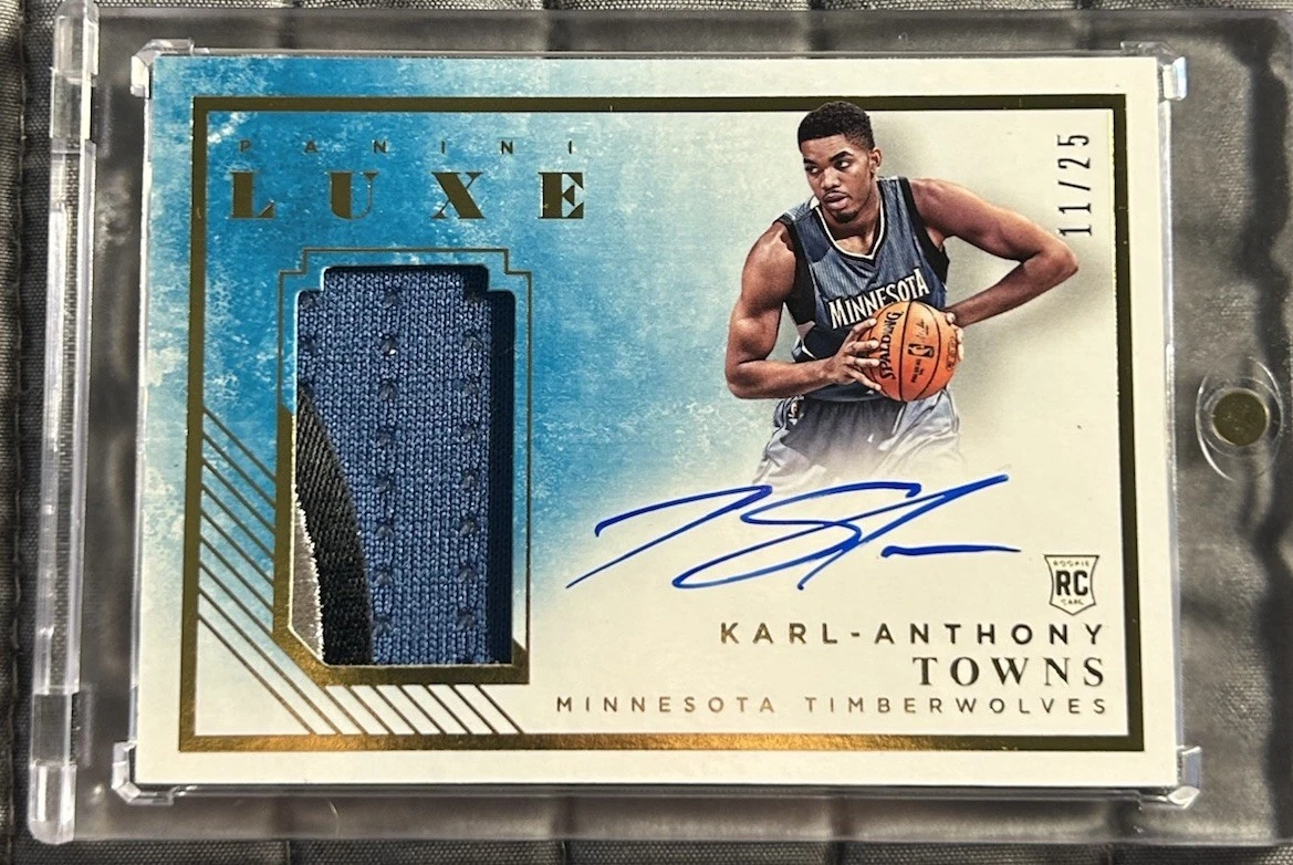 Basketball Karl Anthony Towns Sports Trading Cards Memorabilia for