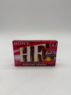 Sony HF Audiokassette 60 Minuten Neu Vintage Retro Collection - #U43