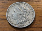 1890-s (s - I think?) Morgan Silver Dollar. Unpolished.