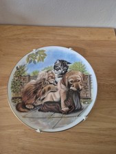 Royal Albert Bone China Collector Plate Playful Friends Series Decorative Plate