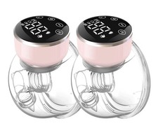 Wearable Breast Pump Hands Free of Longer Battery Life LED Display, Portable E