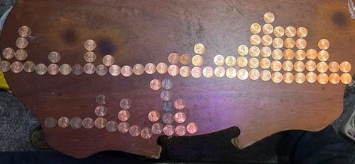 1943-2025 pennys UNC/BU TONERS 1982 1990  2025 1974 (100) BEAUTIFUL COINS