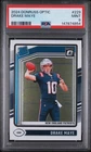 2024 PANINI DONRUSS OPTIC #229 DRAKE MAYE ROOKIE RC PSA 9