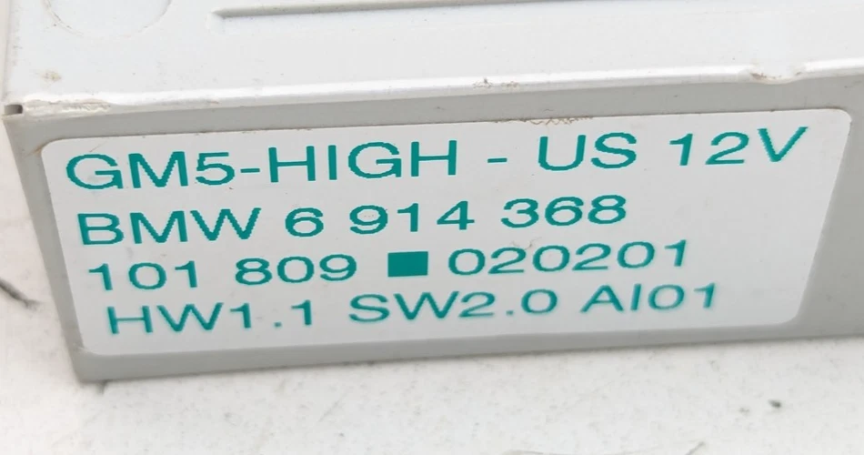 Módulo de control de carrocería BCM - BMW 325CI E46 2002 conv - 01-03 OEM 6914368 Foto 2 de 4