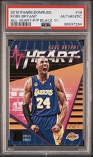2018-19 Panini Donruss All Heart Press Proof Black Kobe Bryant 1/1 🔥