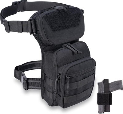 Bolsa De Pierna Tactica Oxford Resistente Para Ciclismo Y Actividades Al Aire...