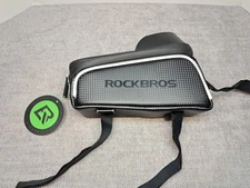 Rockbros Cycling Bike/Bicycle Phone Front Frame Bag,Waterproof,Tube Bag,Pouch