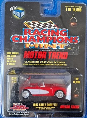 Racing Champions Mint, 1957 Chevy Corvette, Modellauto, Nr  173