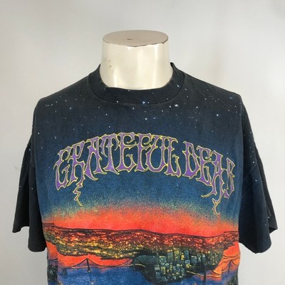 Vintage Grateful Dead San Francisco All Over Print T-Shirt WILD