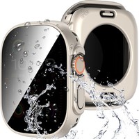 HüLle FüR Apple Watch Ultra 49Mm SchutzhüLle Wasserdicht Kratzfest PrivatsphäRe