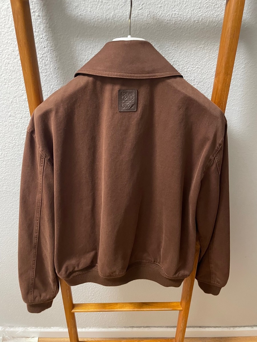 FW25 Loewe Fireman Clasp Jacket Brown sz 42EU XS Small | eBay