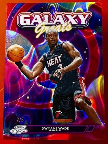 2025 Topps Cosmic Chrome Dwyane Wade Base (RAW)