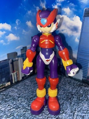 2005 Jazwares Capcom Mega Man - Purple Zero Version 2 -6'' Action Figure RARE