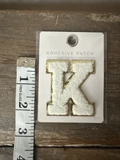 Kappa White And Gold Adhesive Patch