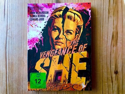 THE VENGEANCE OF SHE - ANOLIS - MEDIABOOK - UNCUT - BLU RAY / DVD - NEU / OVP
